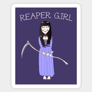 Reaper Girl Sticker